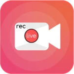 video screen recorder, live android application logo